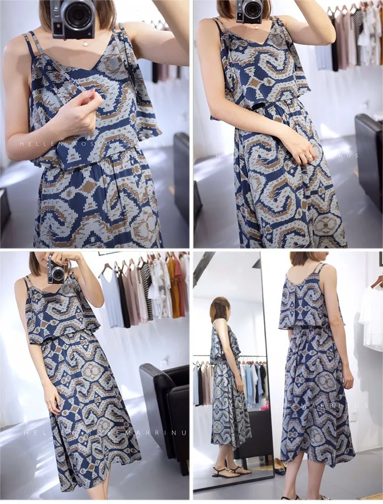 Тяжелая цифровая печать шелковые ткани стрейч шелковой атласной для платья