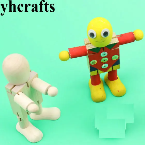 

1 шт., детский Деревянный робот для рисования