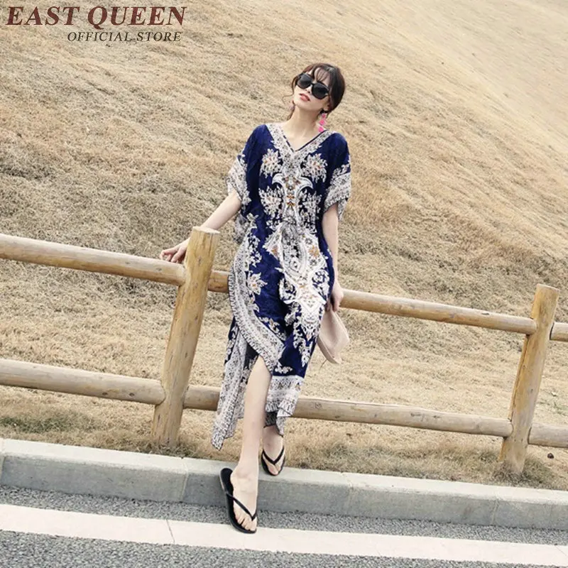 Мексиканское платье с вышивкой женская летняя пляжная одежда в стиле бохо Новое