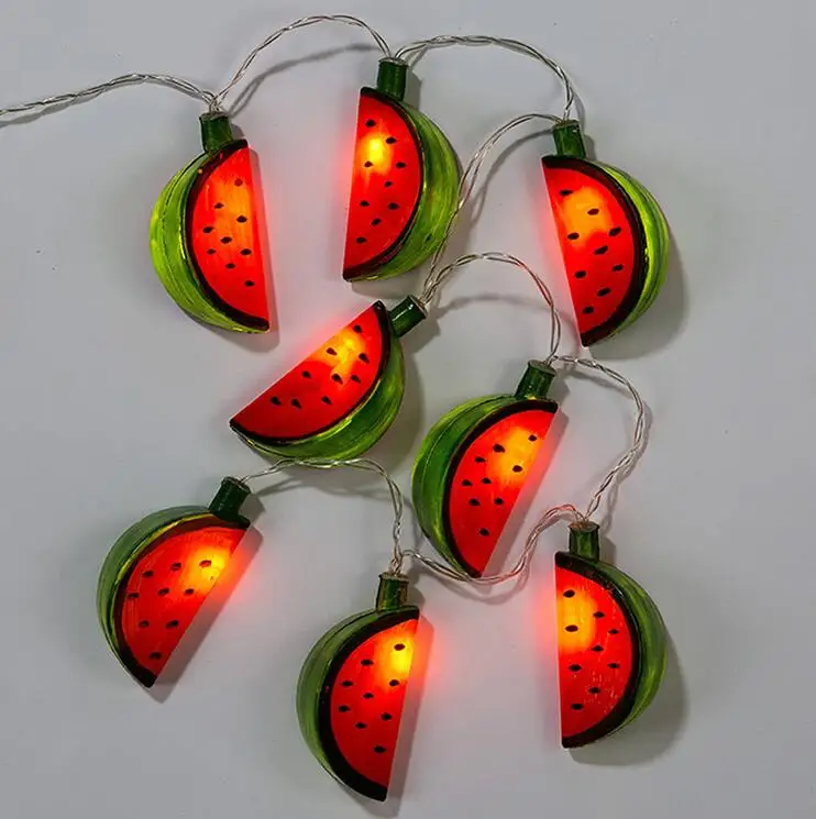 Арбуз свет шнура для отдыха и вечеринок фары Luces Decorativas LED пила Хэллоуин Рождество