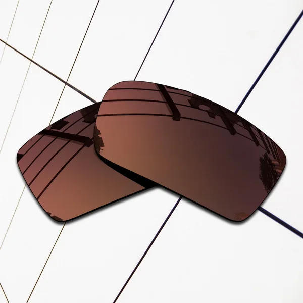 Brown Polarized E.O.S Замена поляризованных линз для Oakley Gascan, солнцезащитные очки-сорта Цвета - Цвет линз: Brown Polarized