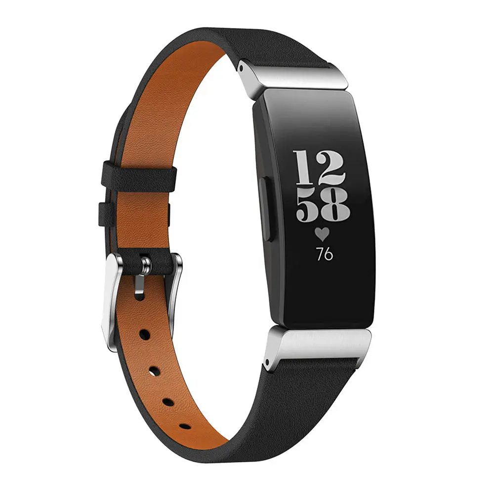 Кожаные браслеты для Fitbit Inspire/Inspire Hr Ремешок Браслет Inspire Замена Фитнес браслет