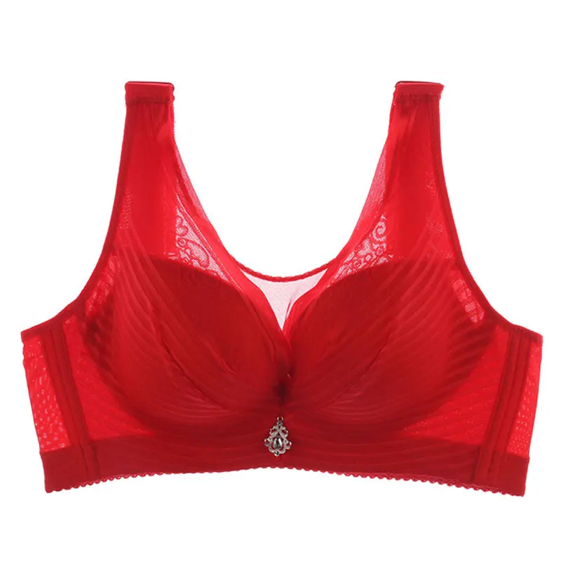 Бюстгальтер женский большого размера без стального кольца бюстгальтер косточек