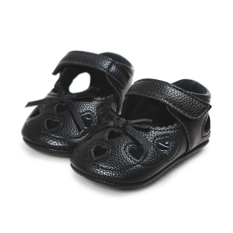 Босоножки с бантом для новорожденных летние сандалии принцесс вырезами удобные