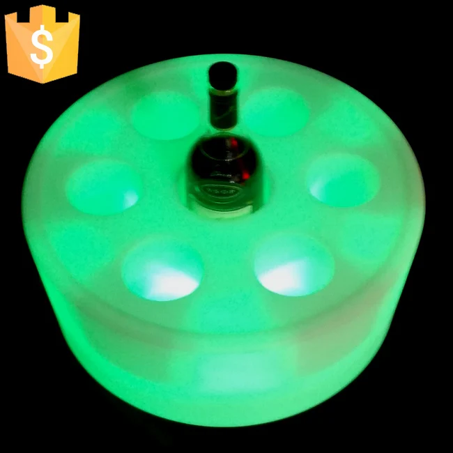 LED меняющее цвет ведро для льда шампанское вино Напитки держатель ретро вечерние