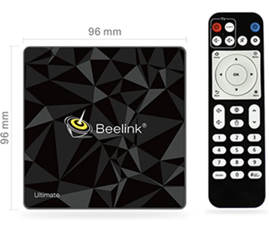 ТВ-приставка Beelink GT1 GT1-A Ultimate Android 7,1, Восьмиядерный процессор Amlogic S912, 3 ГБ ОЗУ, 32 Гб ПЗУ, Bluetooth 4,0 UHD 4 K, телеприставка