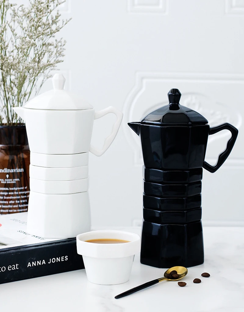 Кофеварка итальянский топ Moka Espresso Cafeteira Expresso Percolator с 4 чашками кофеварка для приготовления кофе на плите