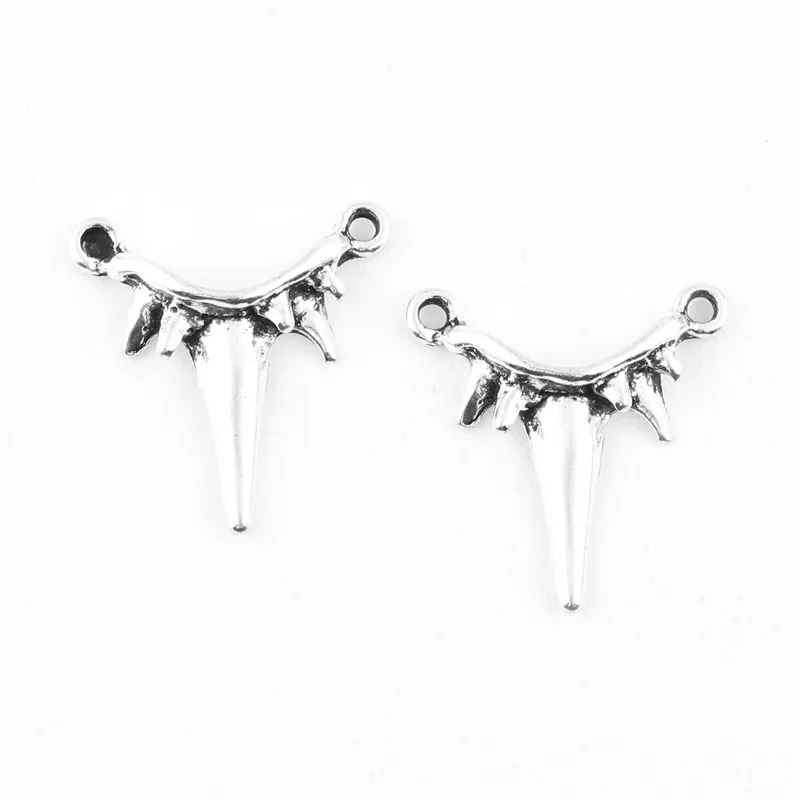 25 шт. Серебряный Цвет Новое поступление ледяные амулеты инструмент соединитель