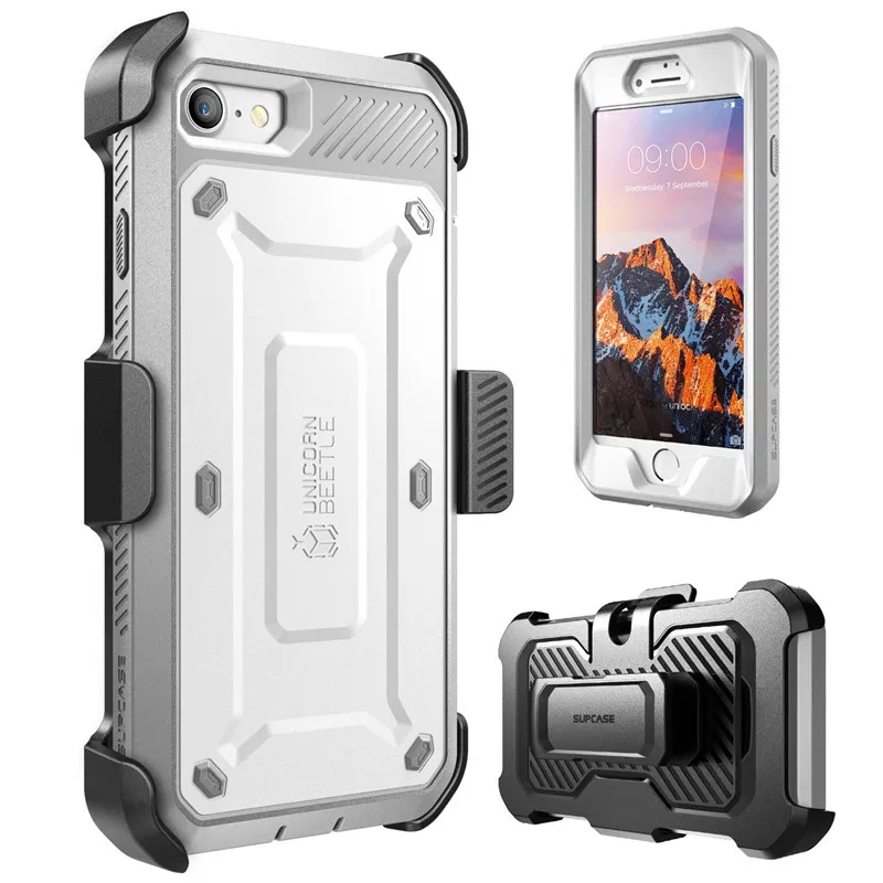 SUPCASE чехол для iphone 8 4,7 дюймов UB Pro серии полный корпус прочная кобура защитный чехол со встроенным протектором экрана
