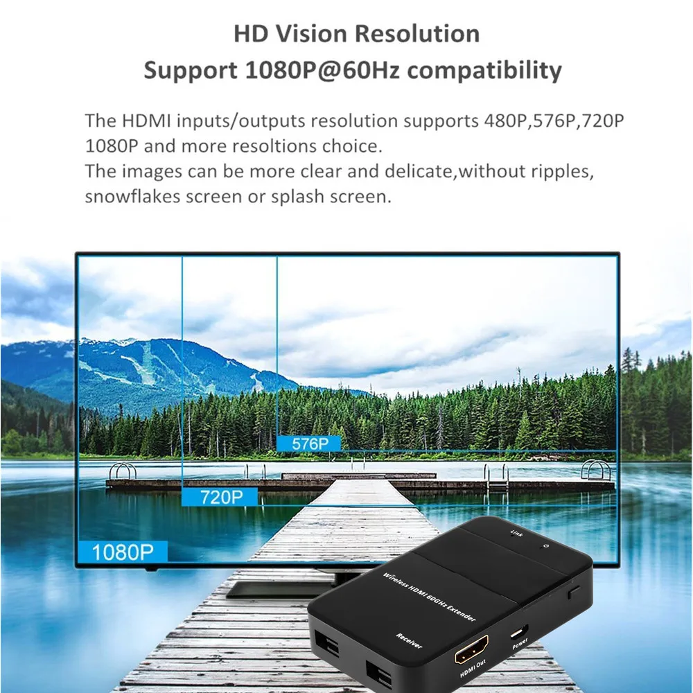ZY-DT210 30 м беспроводной HDMI передатчик приемник комплект Full HD HDMI беспроводной видео Трансмиссия удлинитель 60 ГГц беспроводной трансмиссор