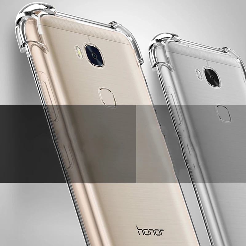 Защитный чехол из ТПУ с четырьмя углами противоударный подушкой безопасности