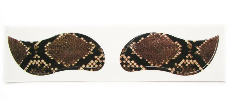 Водостойкие Временная тату наклейки для век переводящие воду дымчатые