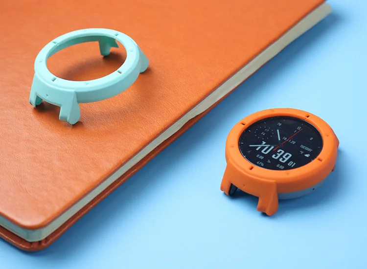 6 цветов Чехол для часов Amazfit Verge жесткий армированный защитный чехол для Xiaomi Huami Amazfit 3 Verge чехол для часов аксессуары