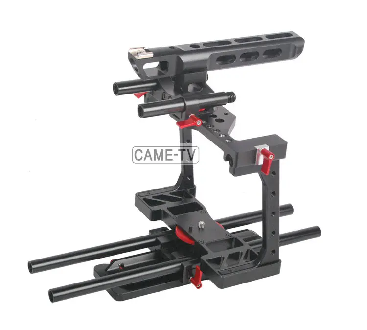 CAME-TV Rig BMCC-01 W/Верхняя ручка ласточкин хвост пластина 15 мм стержень | Электроника