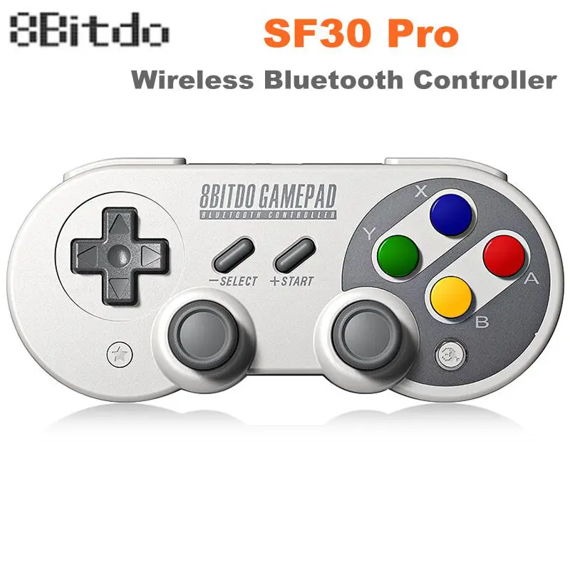 Новый 8Bitdo SF30 Pro геймпад беспроводной Bluetooth контроллер Geme с классическим
