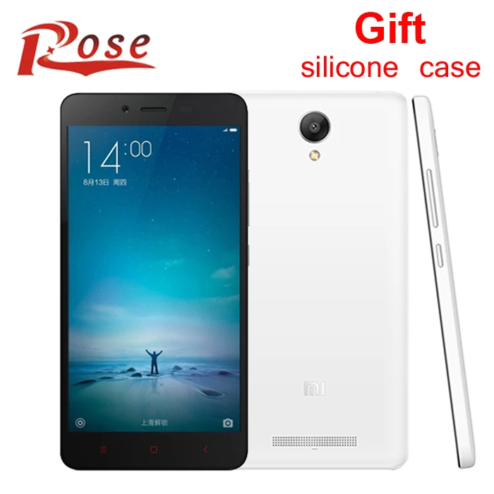Original Xiaomi Redmi Note 2 2015051 FDD 4G LTE cellPhone MTK6795  X10 Octa Core 5.5 " 2GB RAM MIUI 7