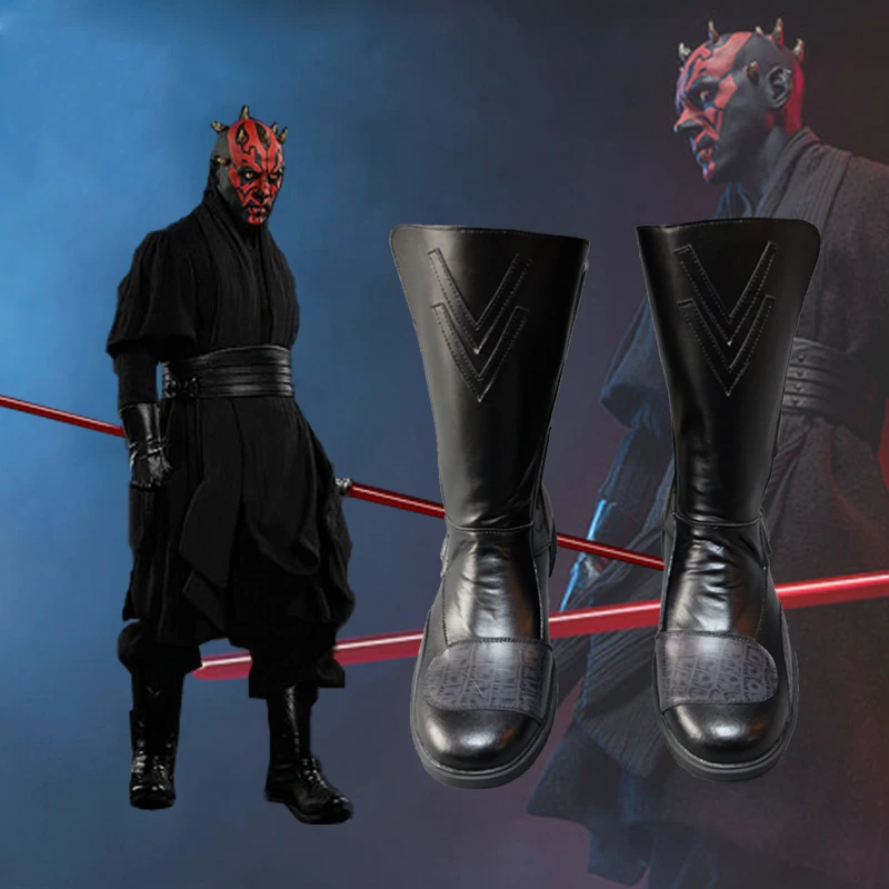 Ботинки для косплея Звездные войны Дарт Маул 2019 г. вечерние ботинки аниме Мужская