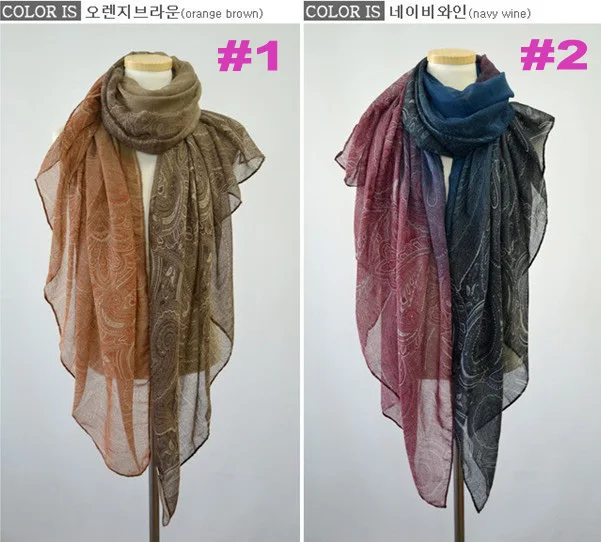 Новых мужчин printe дизайн кешью глушитель платки вискоза простой зима / весна