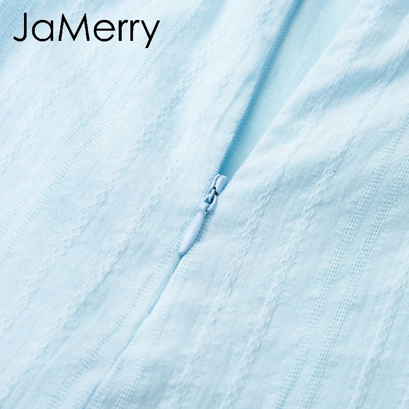 JaMerry, винтажный, сексуальный, без рукавов, женский комбинезон, летний, открытая спина, синий, короткий, комбинезон, Повседневный, женский, комбинезон