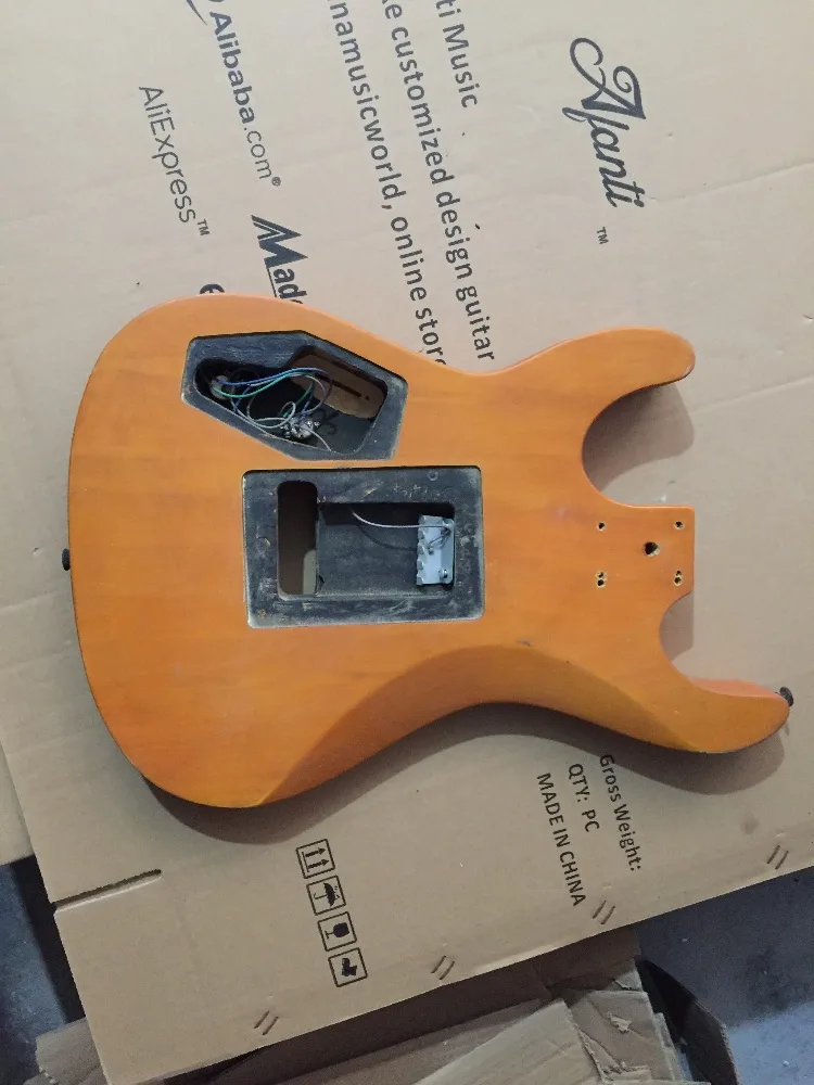Afanti музыкальная электрогитара/DIY электрогитара тела(ADK-481