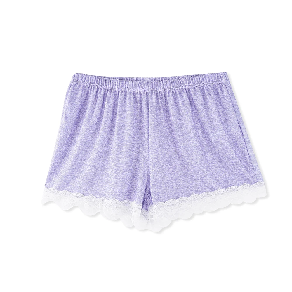 Пижама женская с принтом повседневная без рукавов топом и шортами | Женская