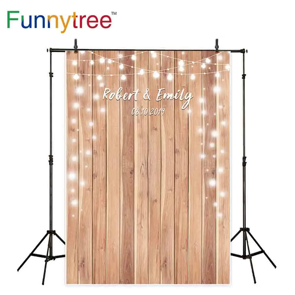 

Фон Funnytree для фотостудии, винтажный деревянный Фотофон