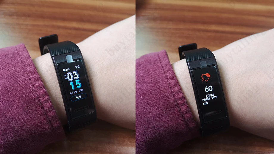Браслет huawei Band 3 Pro B29, фитнес-трекер, умный Браслет, 0,95 дюймов, сенсорный экран, для плавания, монитор сердечного ритма, водонепроницаемый, Bluetooth
