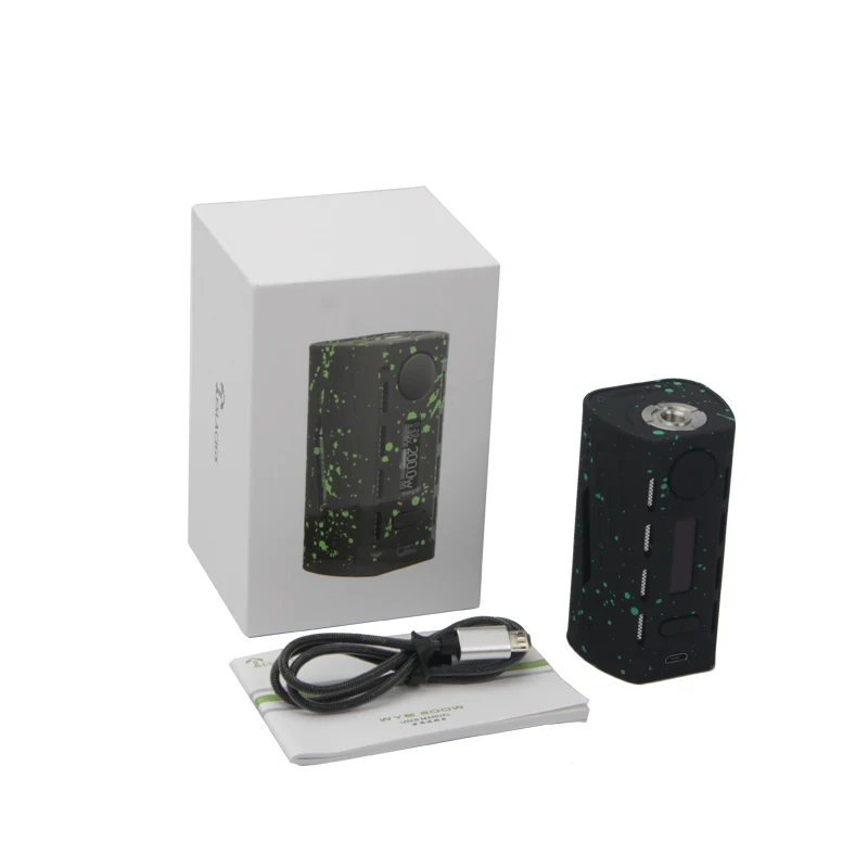Оригинальный TESLACIGS WYE 200 Вт обслуживаемый атомайзер для 510 нитки Vape 18650 электронная