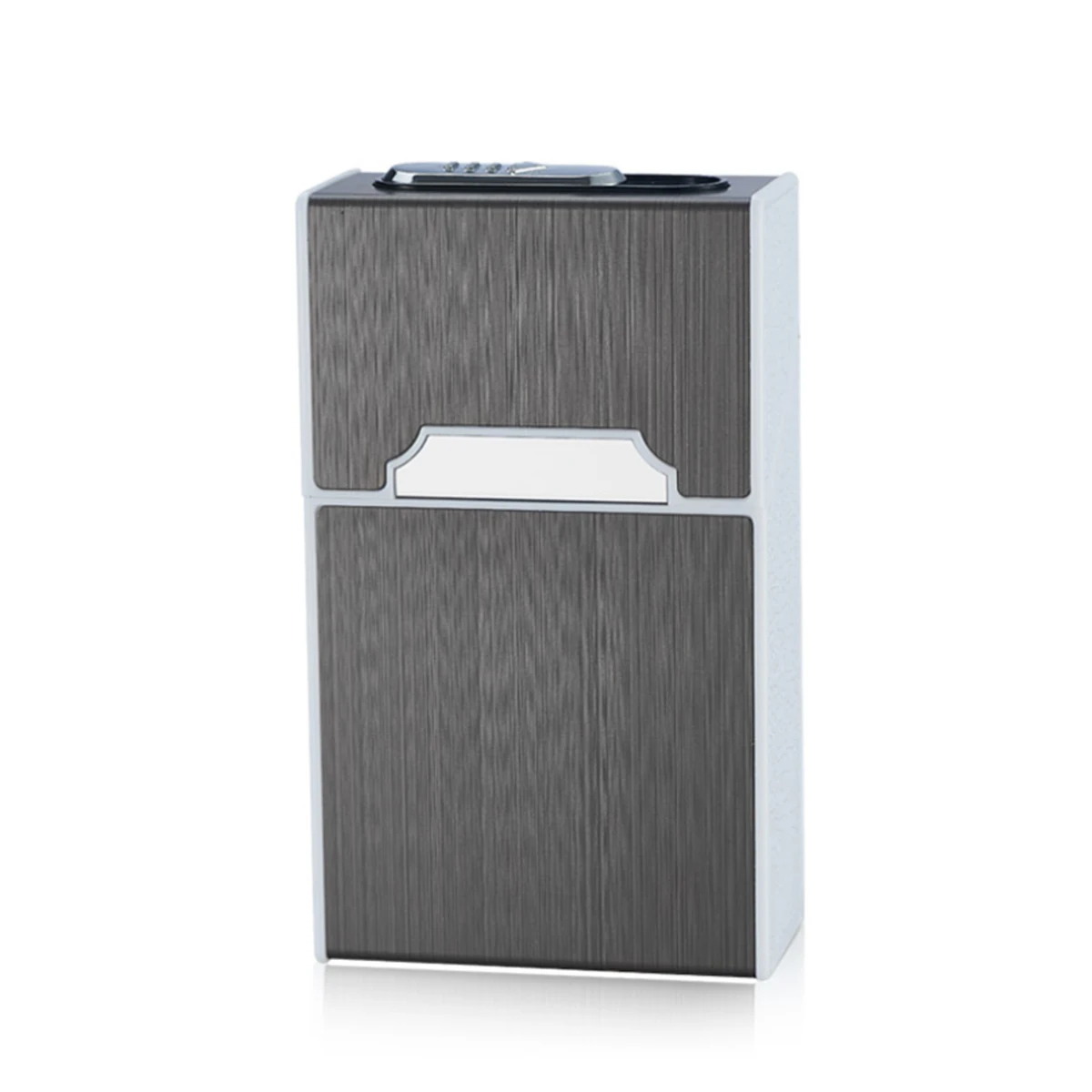 2 в 1 ветрозащитный металлический чехол для сигарет из цинкового сплава | Дом и сад