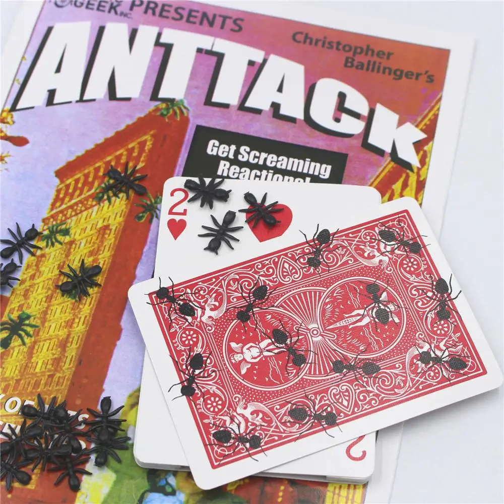 

Ant Attack Card Magic Tricks Toys Props Wholesale And Retail