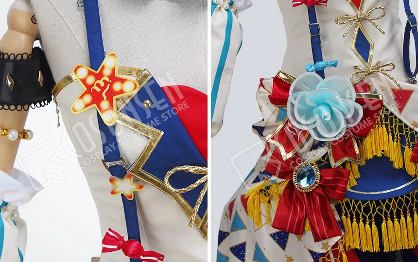 COSPLAYONSEN Love Live! Цирковая версия. Платье после пробуждения Ayase Eri для косплея костюм