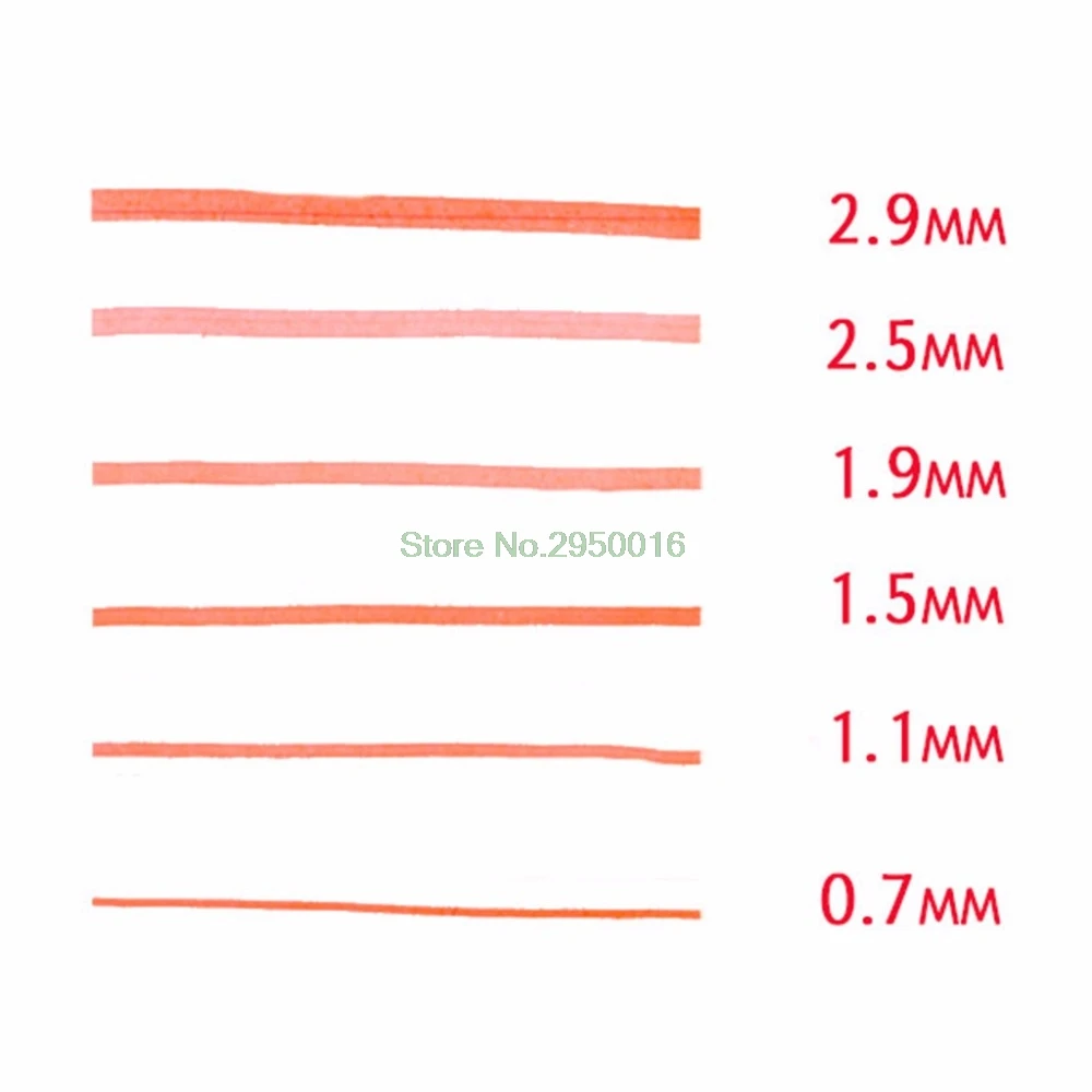 1 шт. 0,7 мм/1,1 мм/1,5 мм/1,9 мм/2,5 мм/2,9 мм с соской в готическом стиле, параллельный каллиграфия плоский наконечник Тибетский арабский перьевая ручка C26