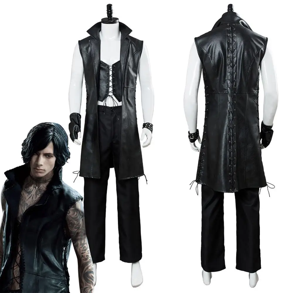 Костюм для косплея DMC 5 Dante жизнерастворимый наряд без брюк карнавальные костюмы