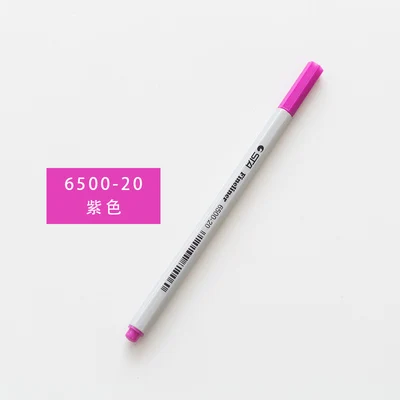 STA 26 цветов Fineliner ручка 0,4 мм микрон Наконечник иглы цветные Pigma чернила ручка для студентов принадлежности - Цвет: 20 purple