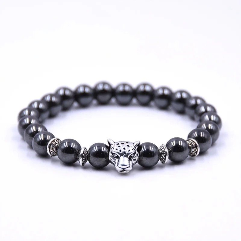 pulseira Браслеты Будды для мужчин браслеты для женщин Pulseira Masculina мужские s ювелирные изделия дракон Bileklik Pulseira 8 мм камень бусины Эластичный Braslet - Окраска металла: pulseira