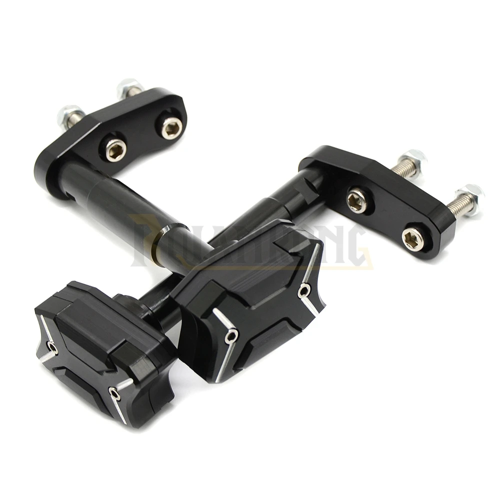 Motorcycle Frame Crash Pads Engine Case Sliders Motor otector For KAWASAKI Z300 2013 2014 2015 2016 z 300 WITH LOGO |