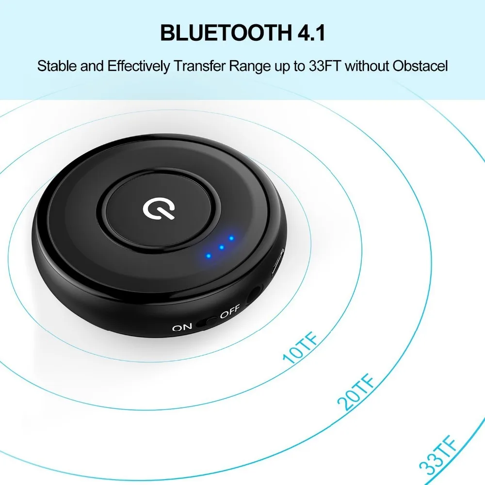Bluetooth 4,1 Aux 3,5 мм автомобильный комплект громкой связи беспроводной A2DP стерео музыкальный Ресивер Мини аудио адаптер для домашней автомобильной акустической системы
