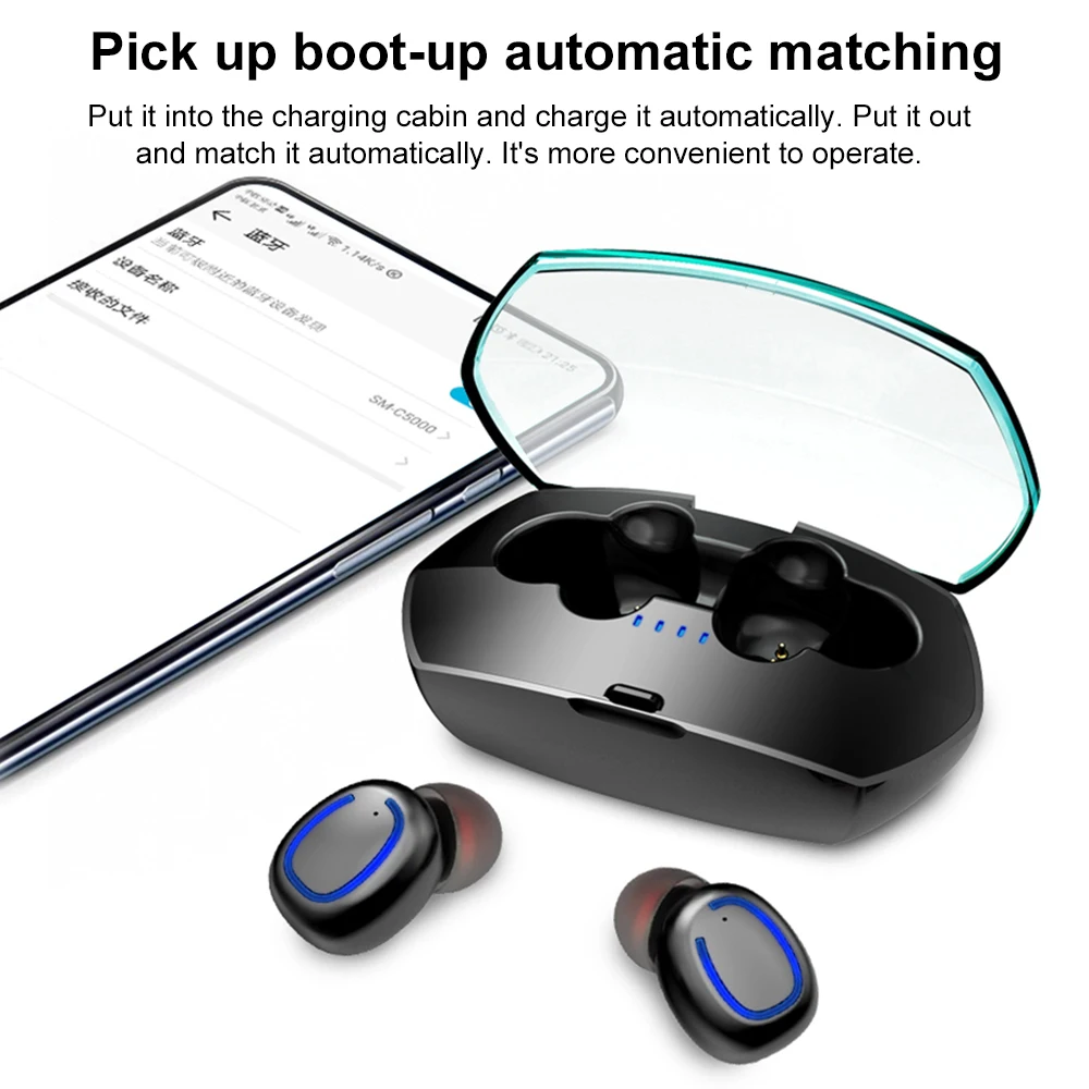 TWS Xi11 беспроводные наушники Bluetooth 5 0 стерео HiFi гарнитура для iPhone Xiaomi iOS Android samsung