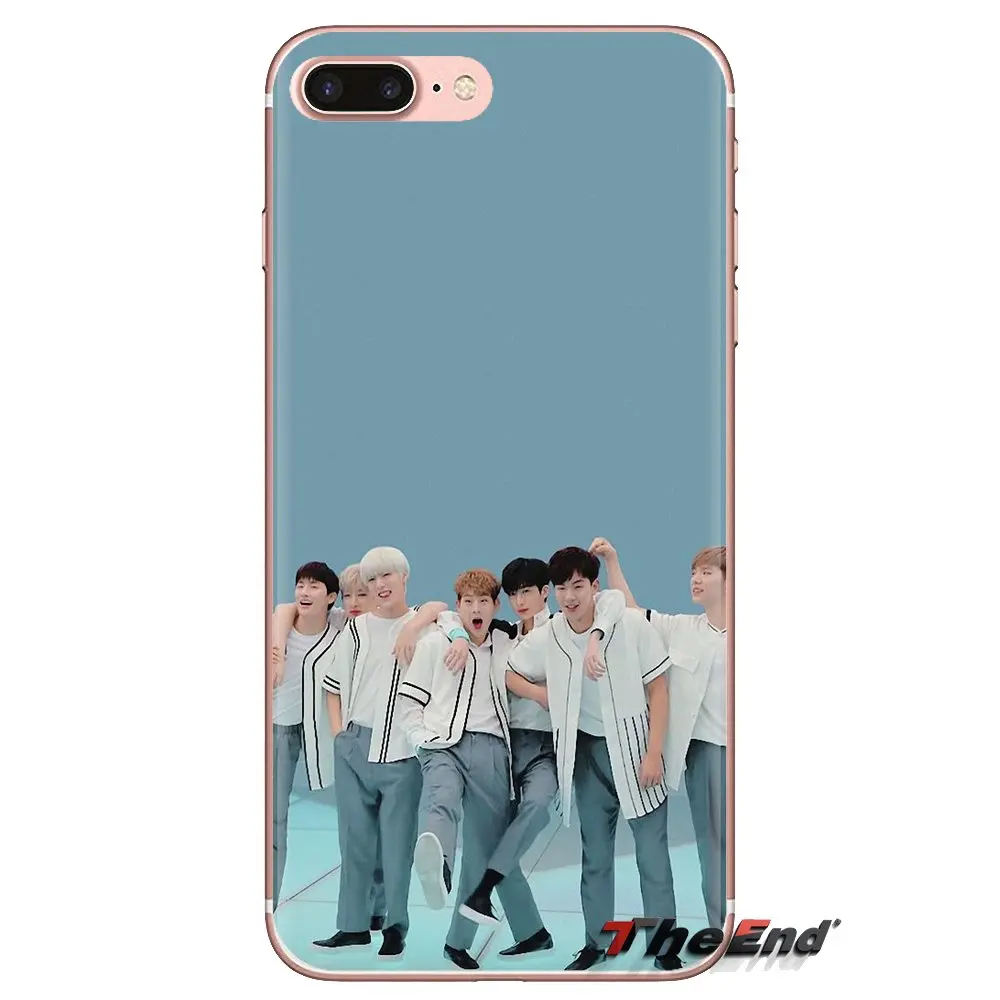 Monsta X KPOP Boy Group прозрачные мягкие чехлы для Xiaomi Redmi 4A S2 Note 3 3S 4 4X 5 Plus 6 7 6A Pro Pocophone F1 |