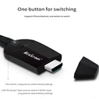 Двухдиапазонный ТВ-Адаптер 2,4 ГГц 5,8 ГГц, 4K HD WiFi Miracast Airplay DLNA 4K HD EZCast WiFi