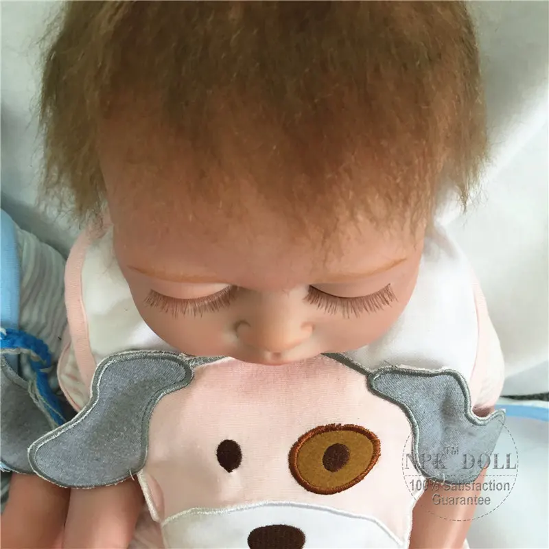 Новинка 50 см NPK полное Силиконовое боди Reborn Baby Doll новорожденный малыш мальчик и девочка Близнецы кукла дети девочки играть дом игрушки
