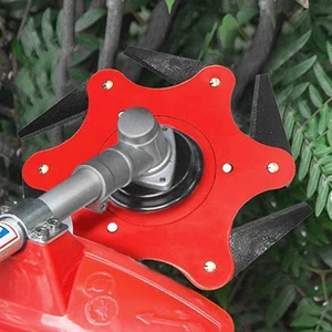 Универсальная головка для триммера, лезвие с 6 зубцами для садовой и газонокосилки