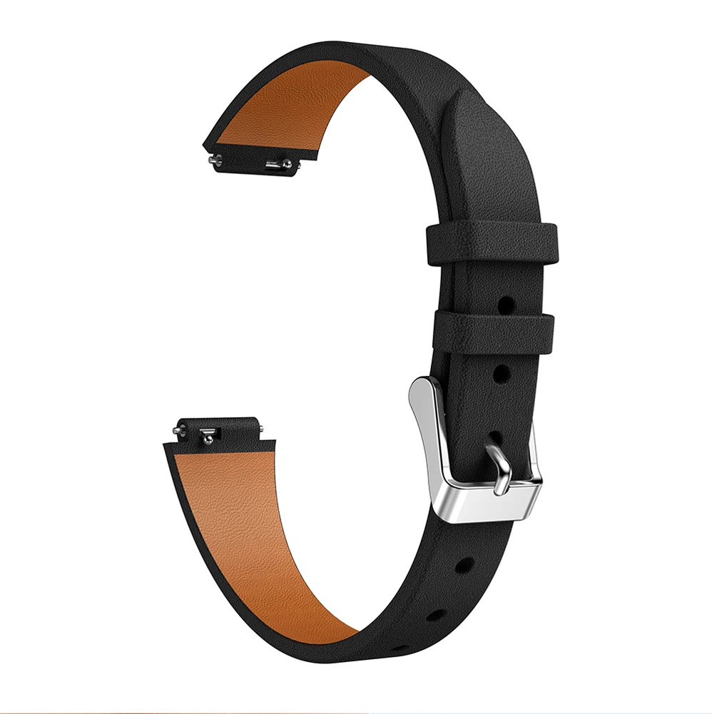 Новое поступление сменные часы ремешок для Fitbit Inspire HR Band короткий кожаный ремешок для часов Ремешок