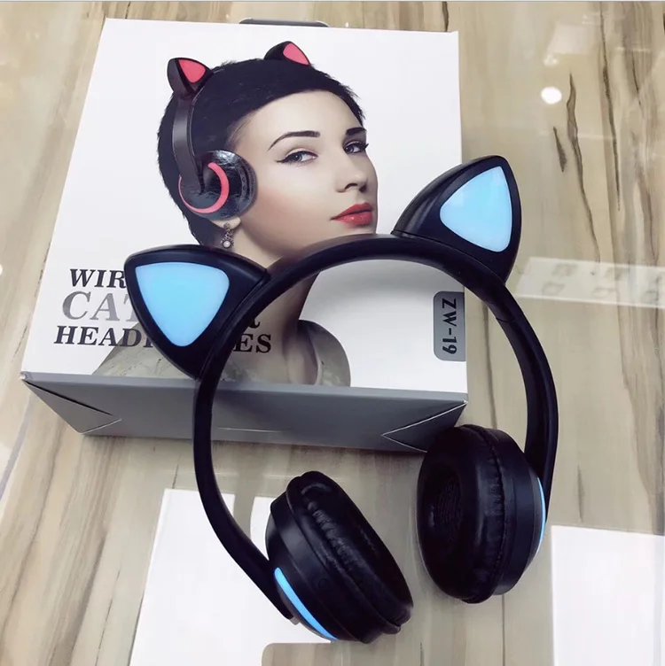 FEIKU ZW 19 наушники bluetooth гарнитура беспроводная косплей уши вспышка олень фея
