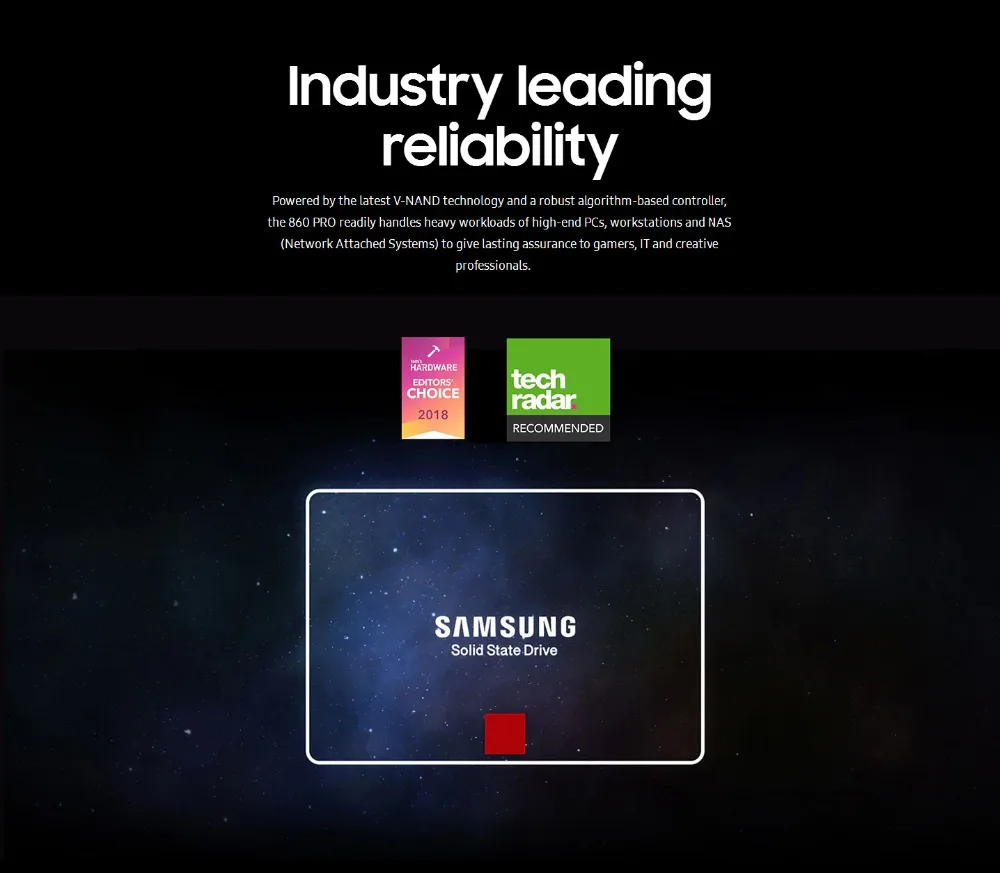 SAMSUNG 1 ТБ 512G 256G 2,5 860 PRO 860PRO 256GB 512GB 2,5 SATA3 SSD Внутренний твердотельный Накопитель SSD
