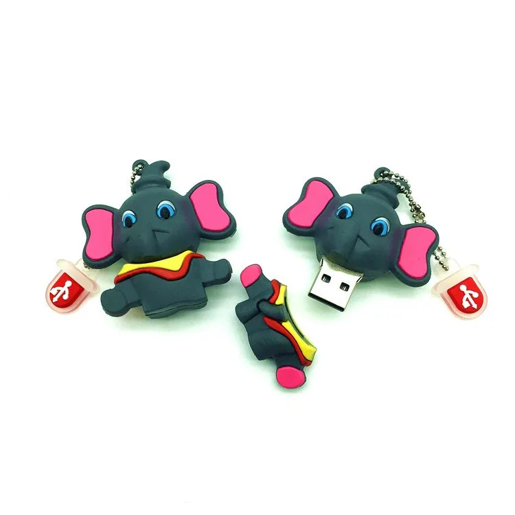 Новый Флеш накопитель USB Elephant Флешка 64 ГБ флеш флешка память U диск 8 16 32 Внешняя