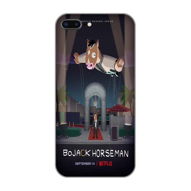 Anime BoJack Horseman funny Soft TPU Phone back Cover Case for iphone 4 5 5s se 6 6s 8 plus 7 Plus X XR XS MAX shell |