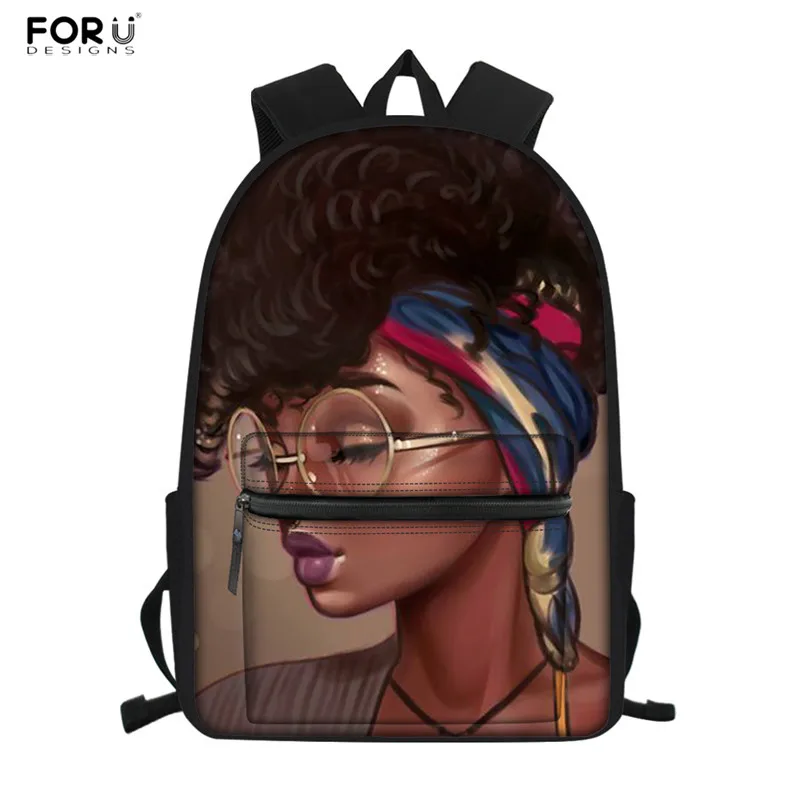 FORUDESIGNS/черные женские школьные сумки для девочек, модные школьные сумки для подростков, рюкзаки, водонепроницаемые книжные сумки для детей 3 шт./компл - Цвет: HMC1710Z58