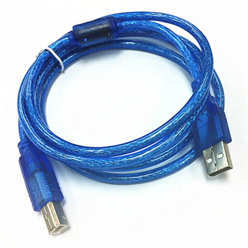 5 м синий USB 2 0 Принтер удлинитель Кабель A папа в B принтер сканер кабель|male usb|usb male