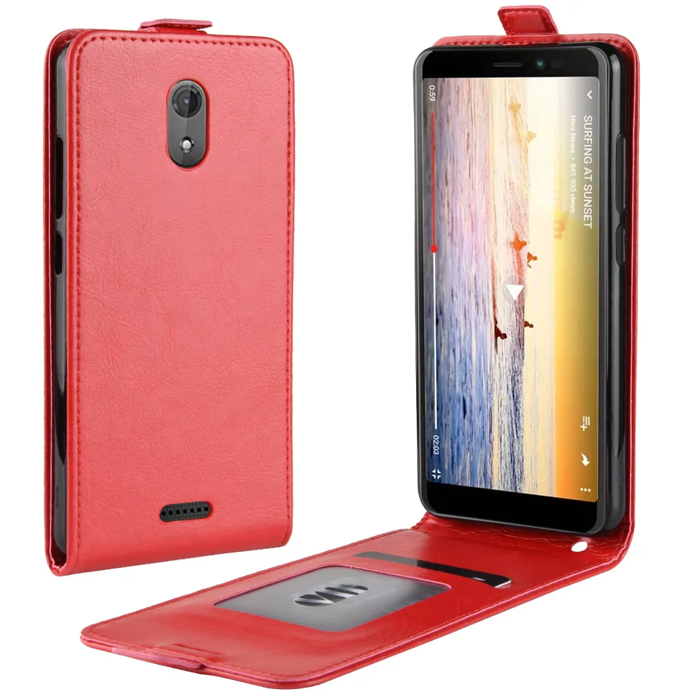 Для Wiko Sunny 3 Plus Чехол Премиум PU кожаный кошелек флип чехол Fundas для sunny + Couqe